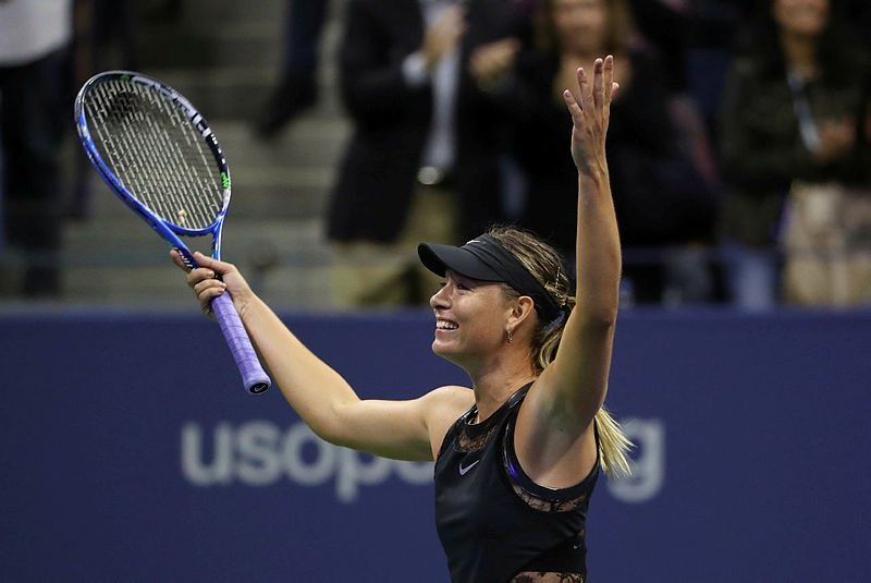 Sharapova’nın gözyaşları