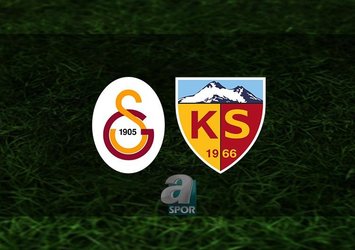 Galatasaray - Kayserispor maçı saat kaçta?