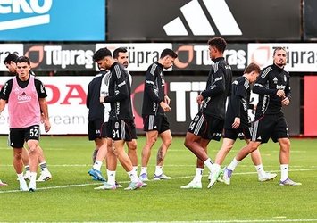 Beşiktaş'ta Galatasaray hazırlıkları başladı