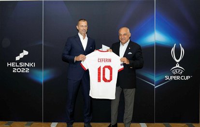 TFF Başkanı Mehmet Büyükekşi UEFA Süper Kupa maçını izleyecek
