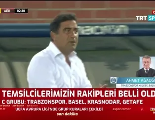 Ahmet Ağaoğlu: İyi bir gruba düştük