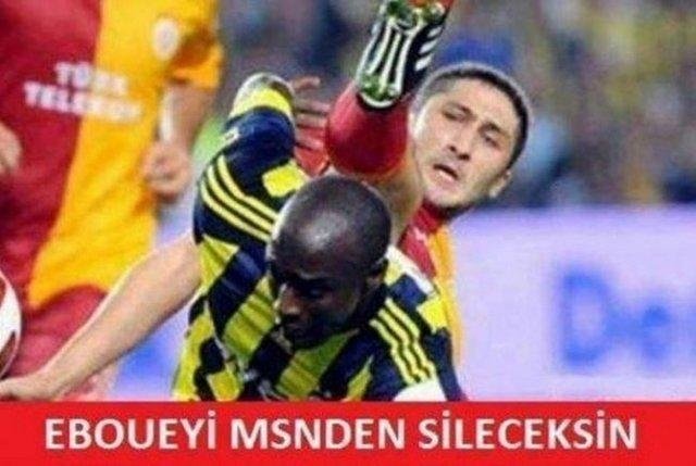 Galatasaray - Fenerbahçe maçının unutulmaz capsleri
