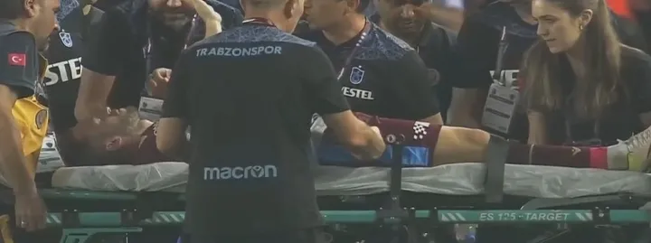 TRABZONSPOR HABERLERİ - Fırtına'da şok sakatlık! Edin Visca hastaneye kaldırıldı - 2