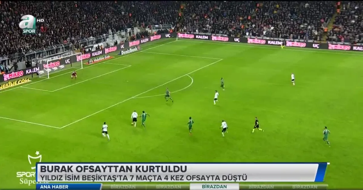 Burak Yılmaz ofsayttan kurtuldu