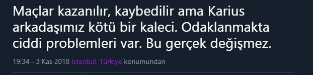 Beşiktaş taraftarlarından sosyal medyada Karius tepkisi!