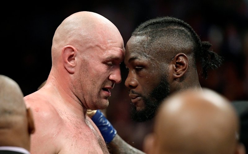 Wilder - Fury maçında şok sonuç! İkisi birden sevindi ama...