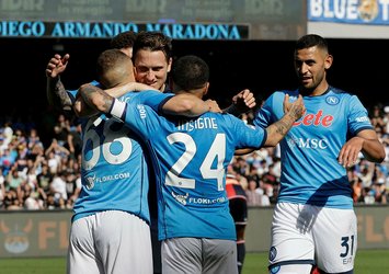 Napoli 3 golle kazandı!