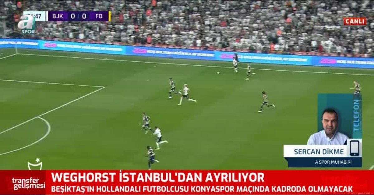 Beşiktaş'ta Weghorst İstanbul'dan ayrılıyor