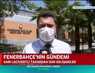Fenerbahçe'de günün gelişmeleri!