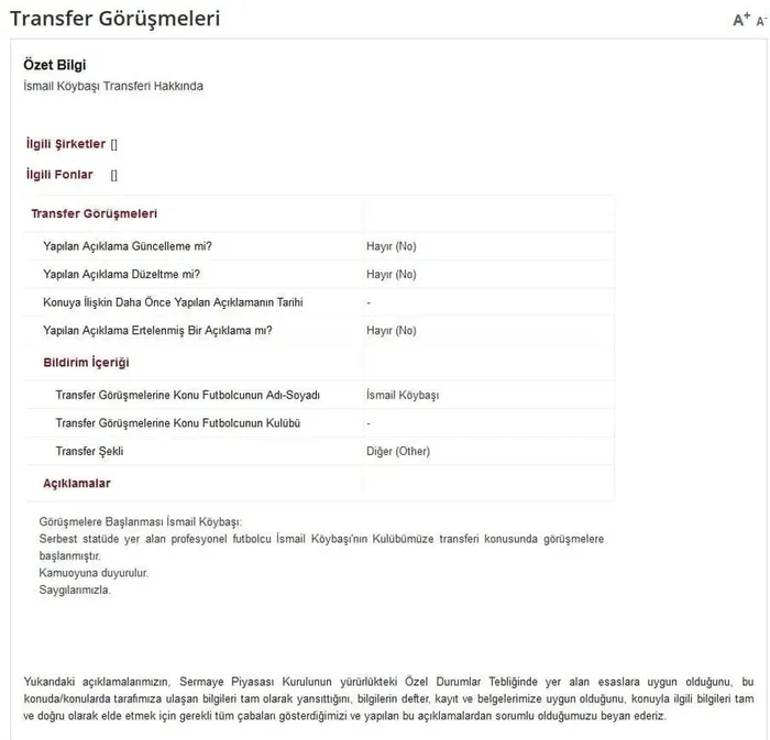 Son dakika transfer haberleri: İsmail Köybaşı resmen Trabzonspor'da | TS haberleri - 1