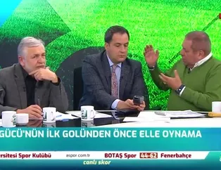 "Ankaragücü'nün ilk golünden önce elle oynama var"