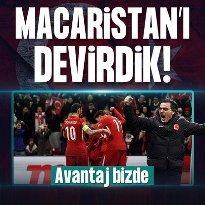 A Milli Takım Macaristan’ı devirdi!