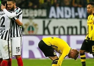 Borussia Dortmund'a soğuk duş!