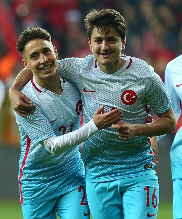 Türkiye - Moldova maçından kareler