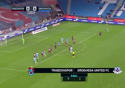 GOL | Trabzonspor 0-1 Drogheda