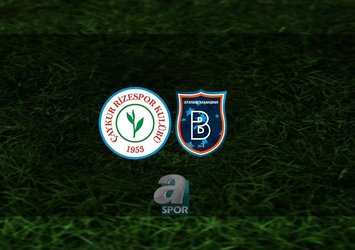 Rizespor - RAMS Başakşehir | CANLI