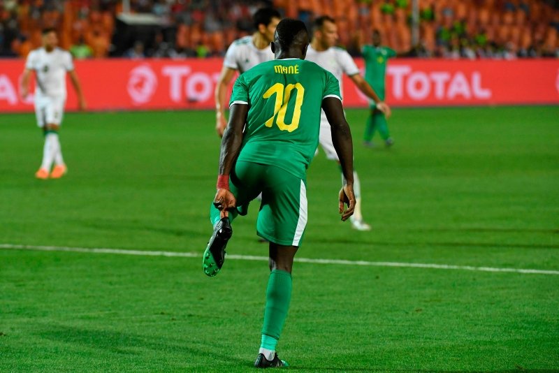 Senegal - Cezayir  maçından kareler...