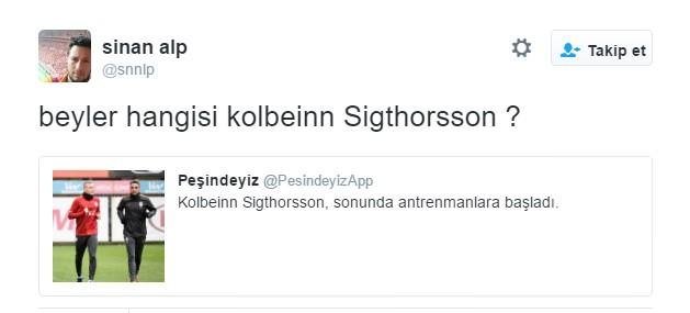 Sigthorsson idmana çıktı, sosyal medya yıkıldı