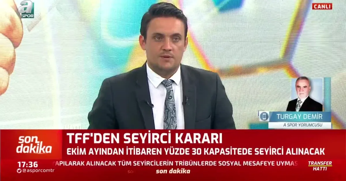 Yeni sezonda futbol maçları seyircili