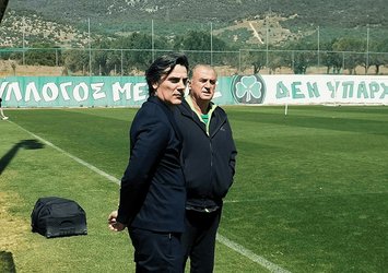 Vincenzo Montella'dan Fatih Terim'e ziyaret!