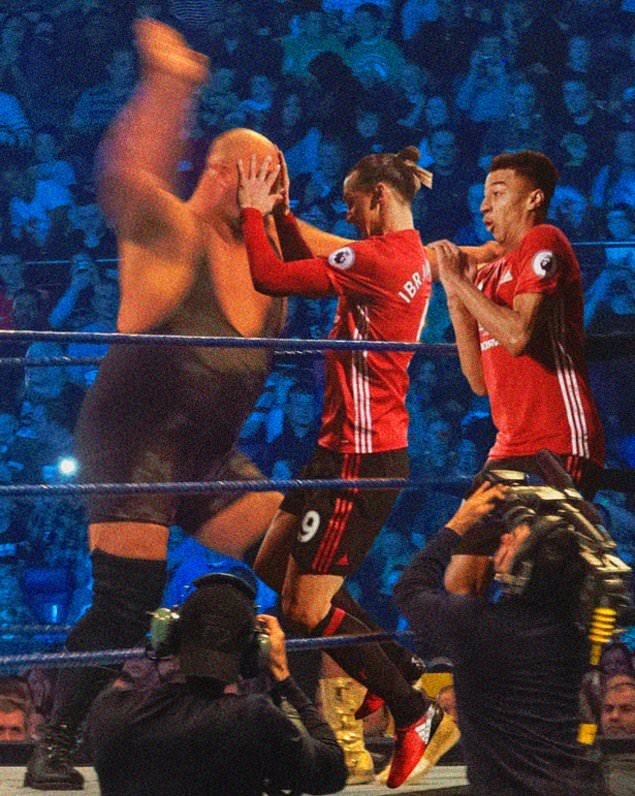 Ibrahimovic’in gol sevinci sosyal medyada olay oldu