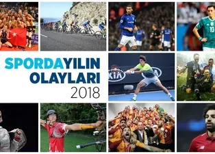 2018'e damga vuran spor olayları!