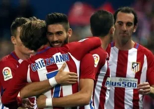 Atletico Madrid gol oldu yağdı