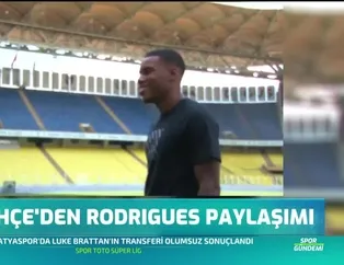 Fenerbahçe'den Rodrigues paylaşımı