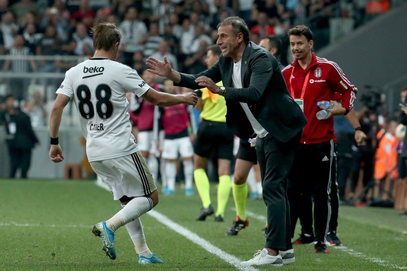 Beşiktaş - Ç. Rizespor maçından kareler