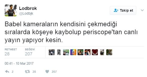 Olympiakos - Beşiktaş maçının Twitter tepkileri