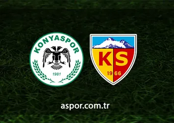Konyaspor-Kayserispor | CANLI