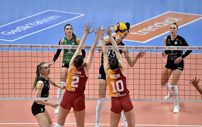 Nilüfer Belediyespor 0-3 Galatasaray Daikin MAÇ SONUCU-ÖZET