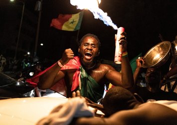 Senegal'den coşkulu kutlama!