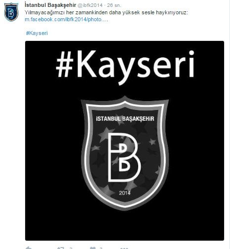 Kayseri’deki patlamaya spor dünyası böyle tepki gösterdi
