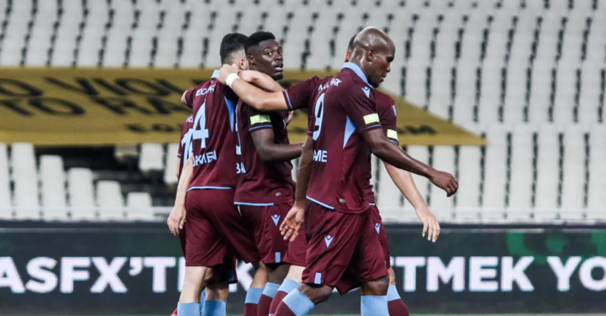 İşte AEK - Trabzonspor maçından kareler
