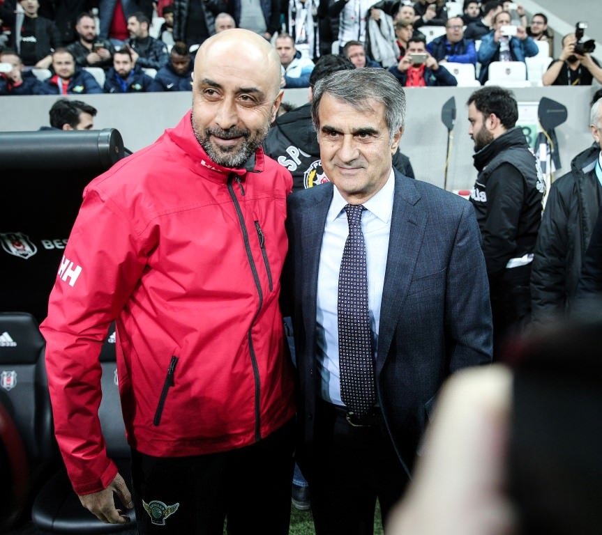 Beşiktaş-Akhisar Belediyespor karşılaşmasından kareler