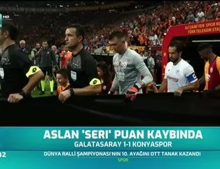 Aslan 'Seri' puan kaybında