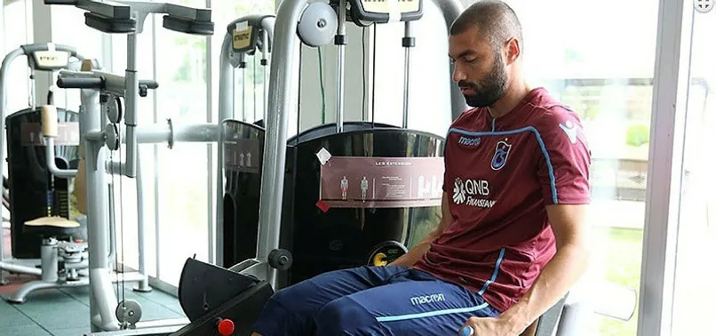 Burak Yılmaz ve Abdulkadir salonda çalıştı