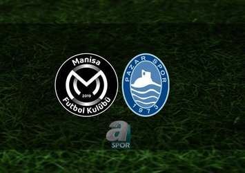 Manisa FK - Pazarspor maçı hangi kanalda?