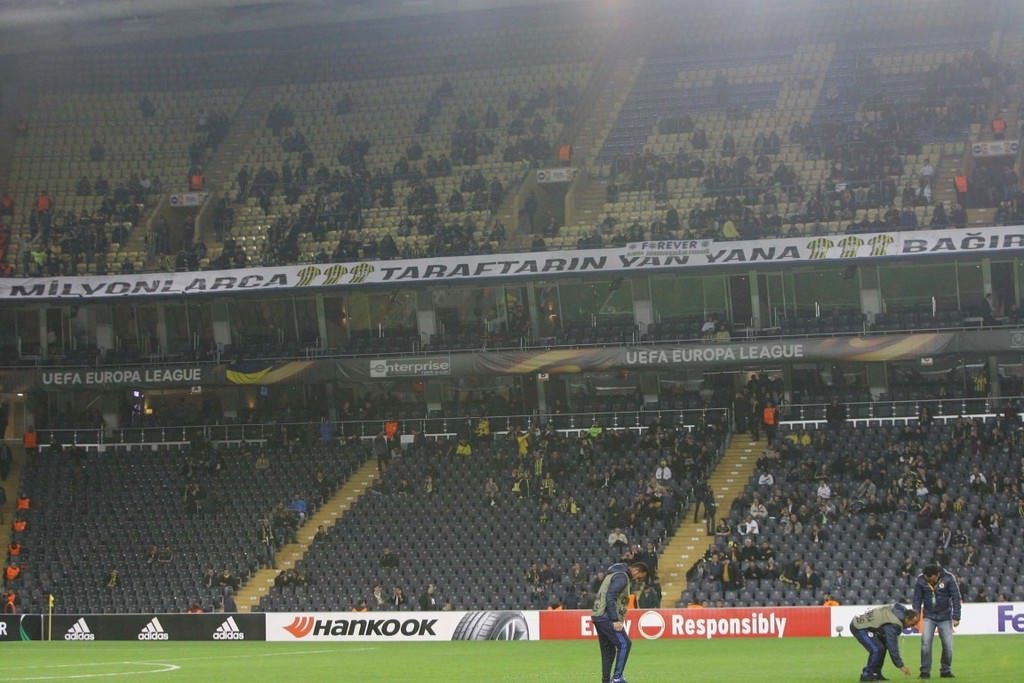 Fenerbahçe - Zorya Luhansk maçından kareler