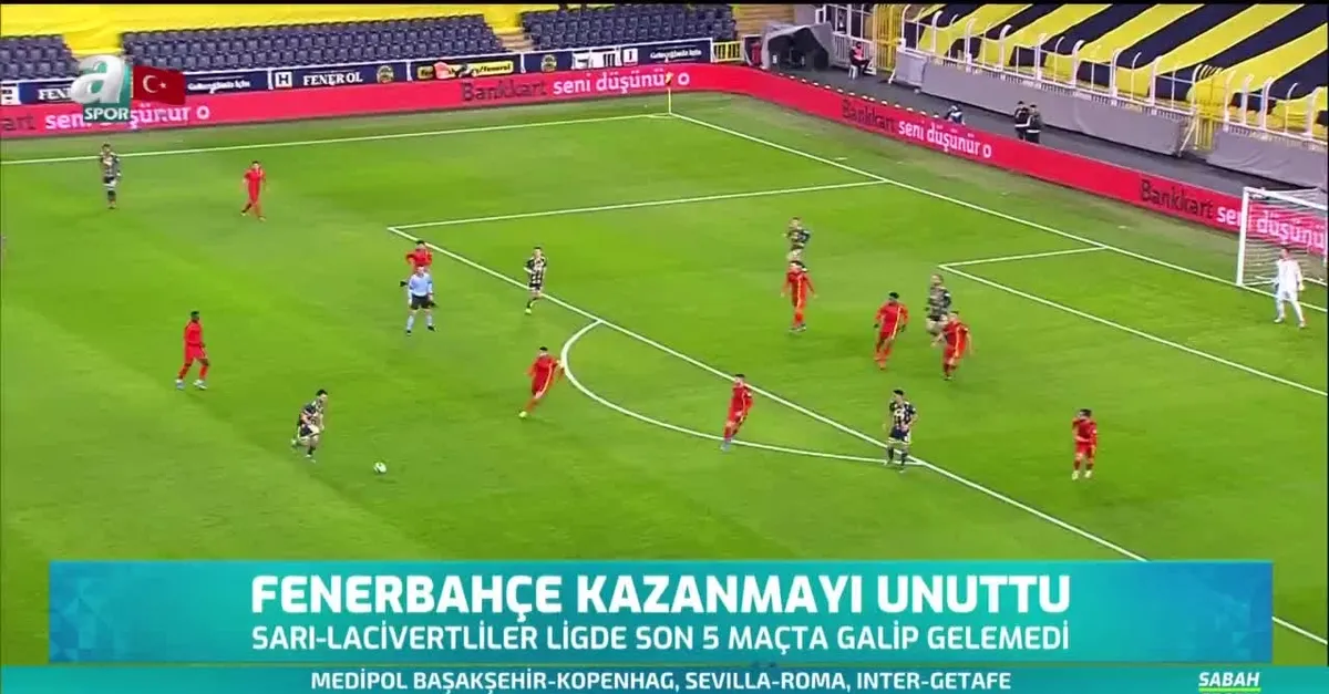 Fenerbahçe kazanmayı unuttu
