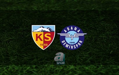 Kayserispor - Adana Demirspor maçı canlı anlatım Kayseri - Adana Demirspor maçı canlı izle
