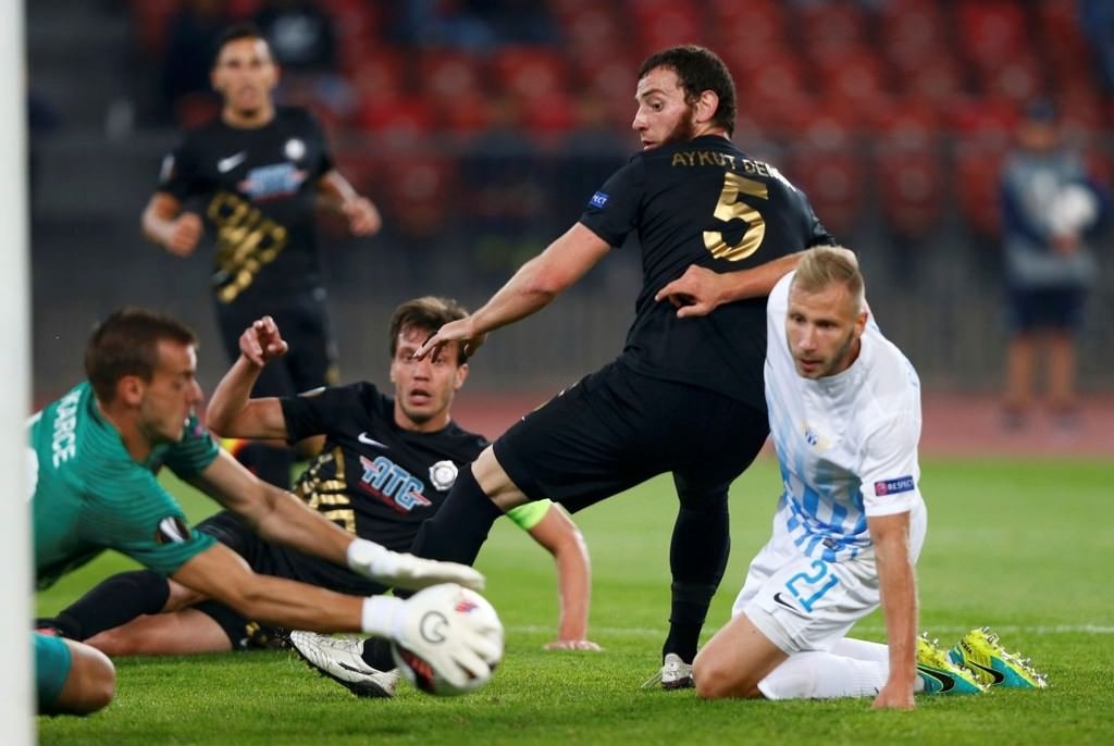 Zürih-Osmanlıspor karşılaşmasından kareler