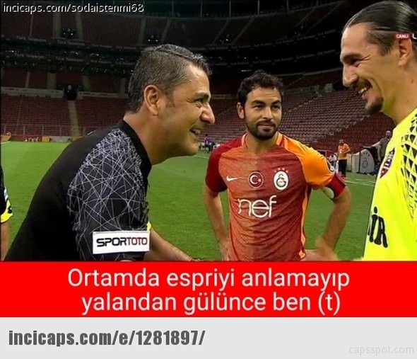 Galatasaray - Başakşehir maçı caps’leri