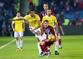 Trabzonspor sahasında Fenerbahçe ile berabere kaldı