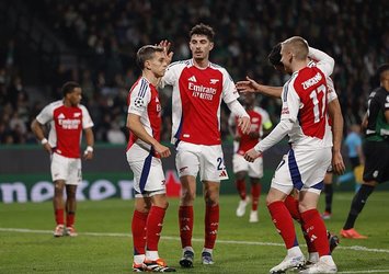 Arsenal Sporting'e kabusu yaşattı!