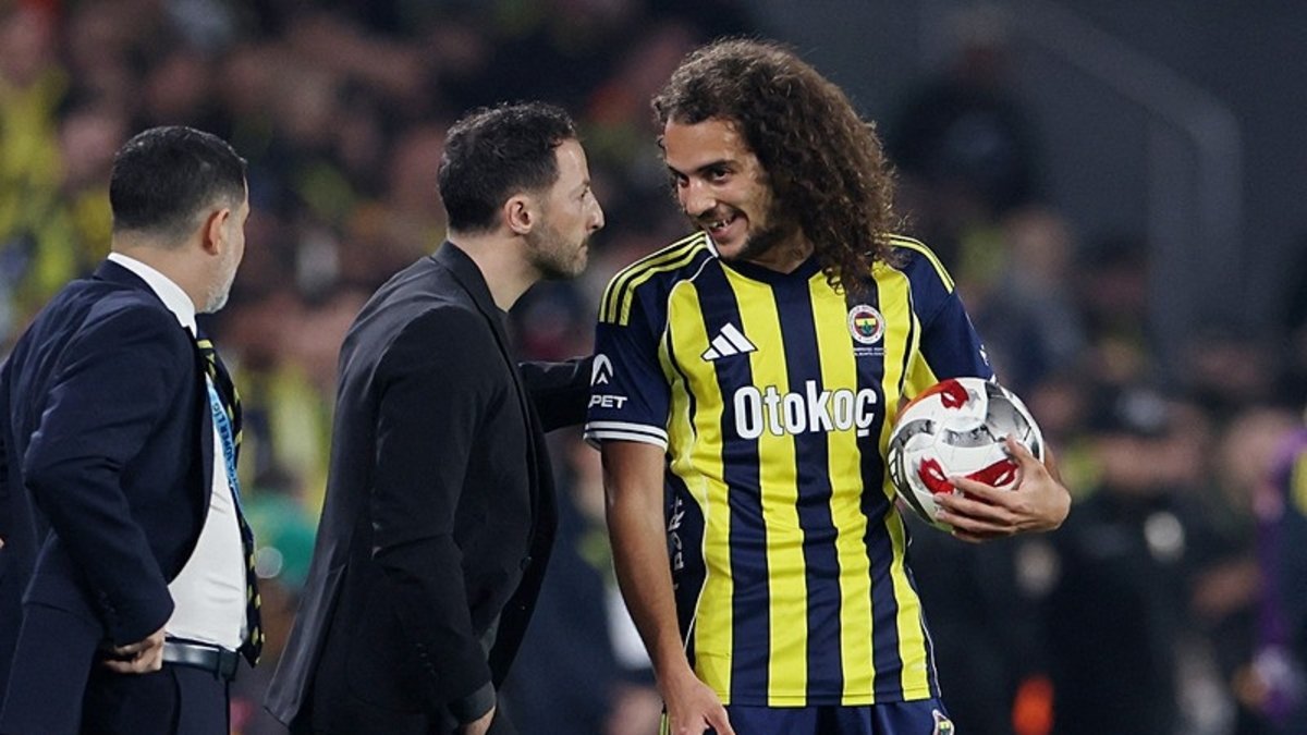 Fenerbahçeli Matteo Guendouzi'den Tedesco'ya veda!