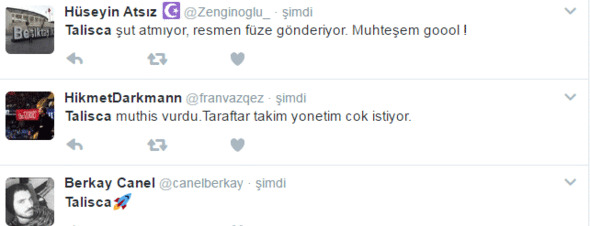 Talisca sosyal medyayı salladı