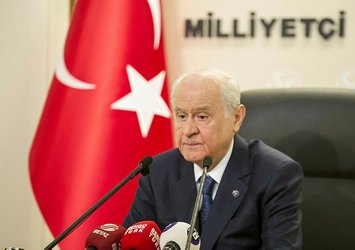 Bahçeli'den Roma kulübüne teşekkür