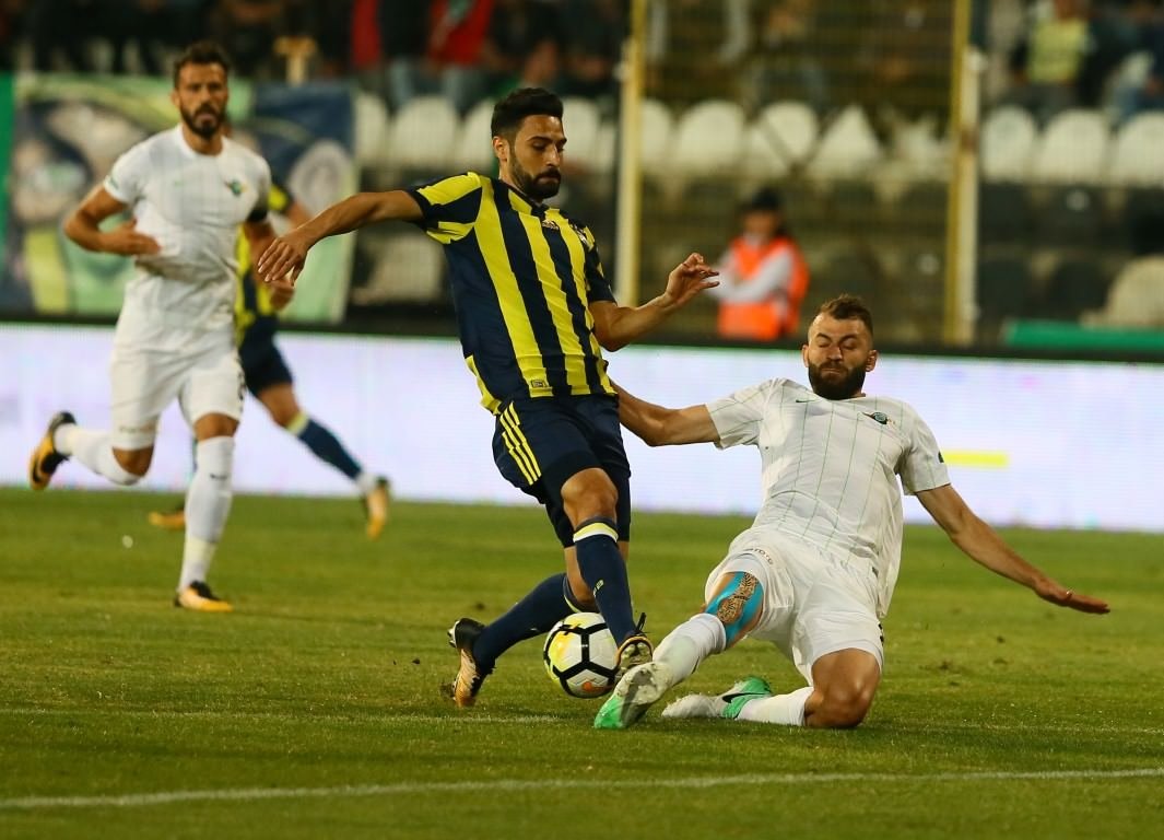 TM Akhisarspor - Fenerbahçe maçından kareler